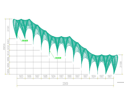 膜结构设计图(图1)