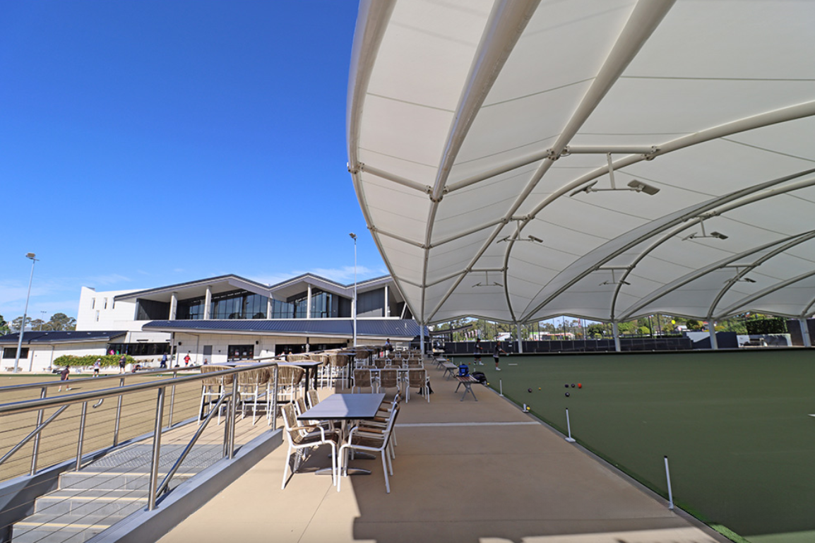 PTFE膜结构打造社区运动新地标(图1)